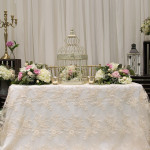 wedding, crates, lantern, candelabra, birdcage, head table, backdrop, lace, hamilton wedding, niagara wedding