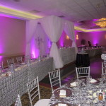 Grand Olympia wedding, head table, backdrop, canopy, hamilton wedding, niagara wedding