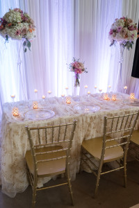 wedding decor booth display