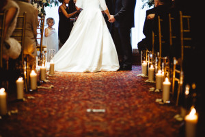 prince of wales vintage hotel wedding ceremony decor