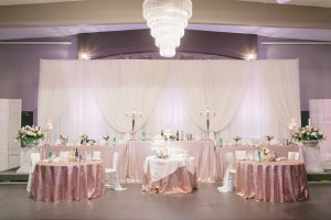 club roma wedding decor backdrop