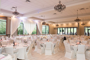 wedding decorations head table, backdrop Croatia Community Centre Hamilton