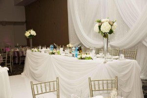 wedding decor fontana primavera head table backdrop