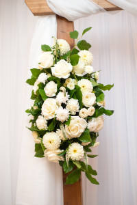 wedding decor niagara booth display arbour florals