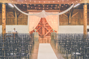 Balls Falls wedding decor edison backdrop