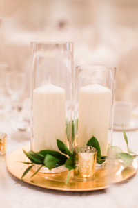 wedding decor centrepiece cylinder vase candles