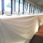 Copetown Woods wedding, head table, hamilton wedding, niagara wedding