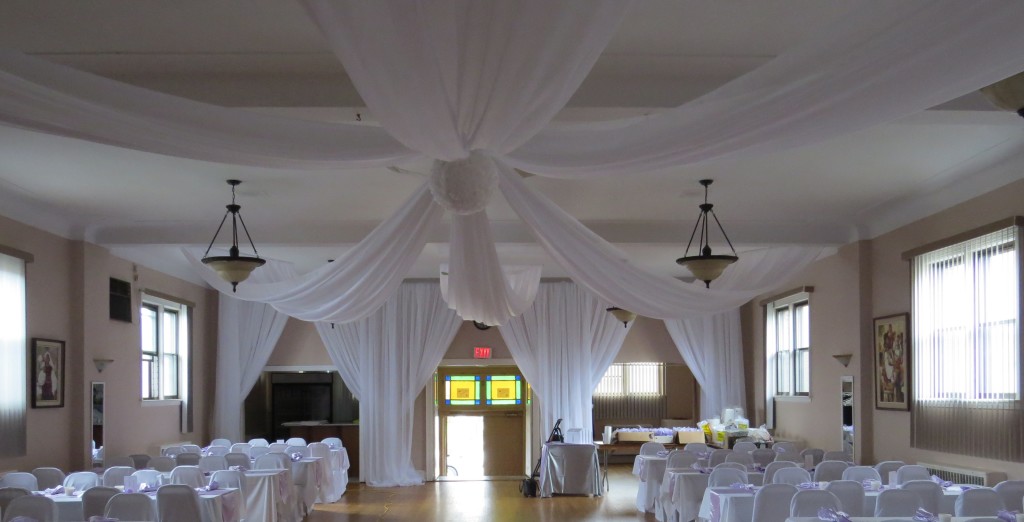 Wedding Ceiling Draping Rental Photos